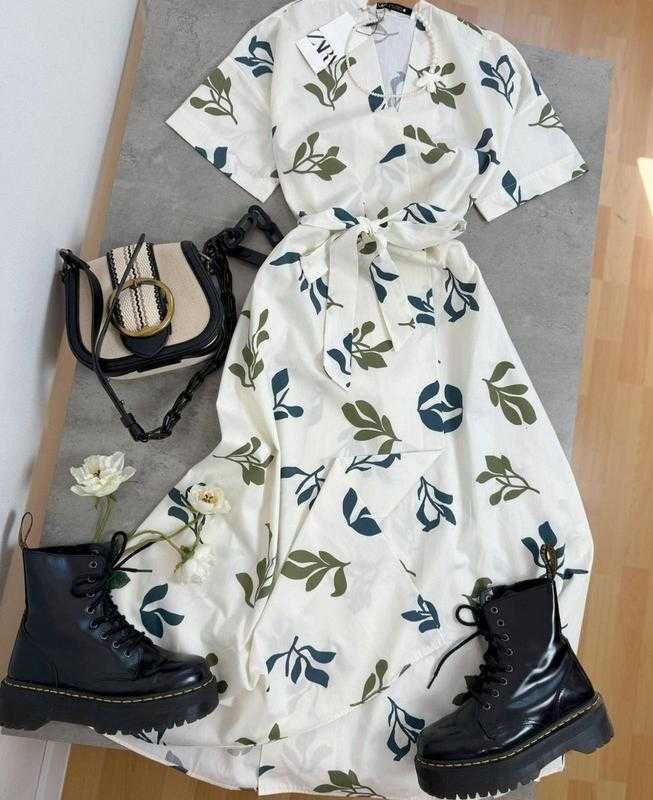 Бавовняна сукня zara