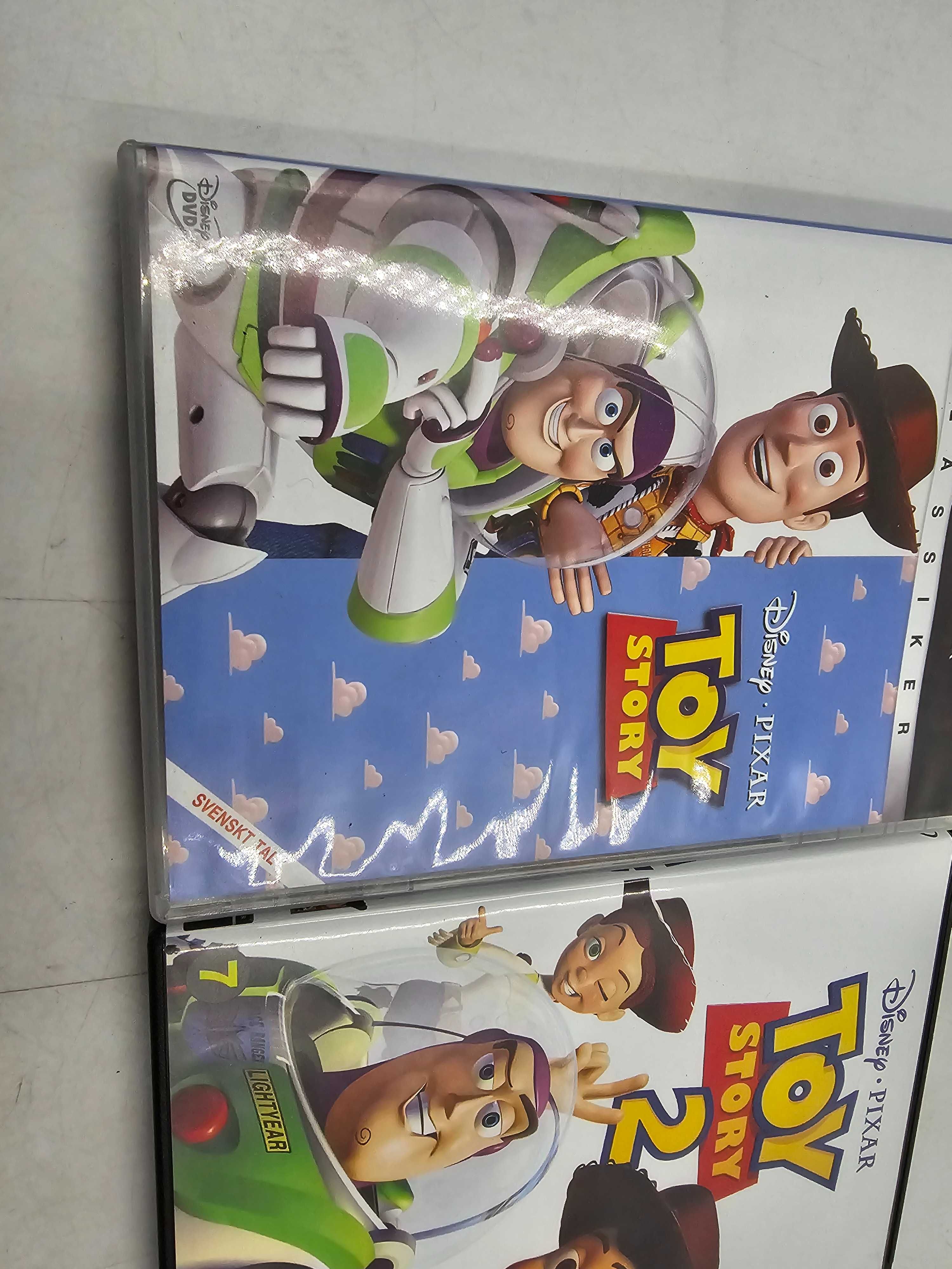 Toy Story Trylogia 1 2 3 DVD Svenska Finska
