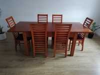 Stół z krzesłami 6szt