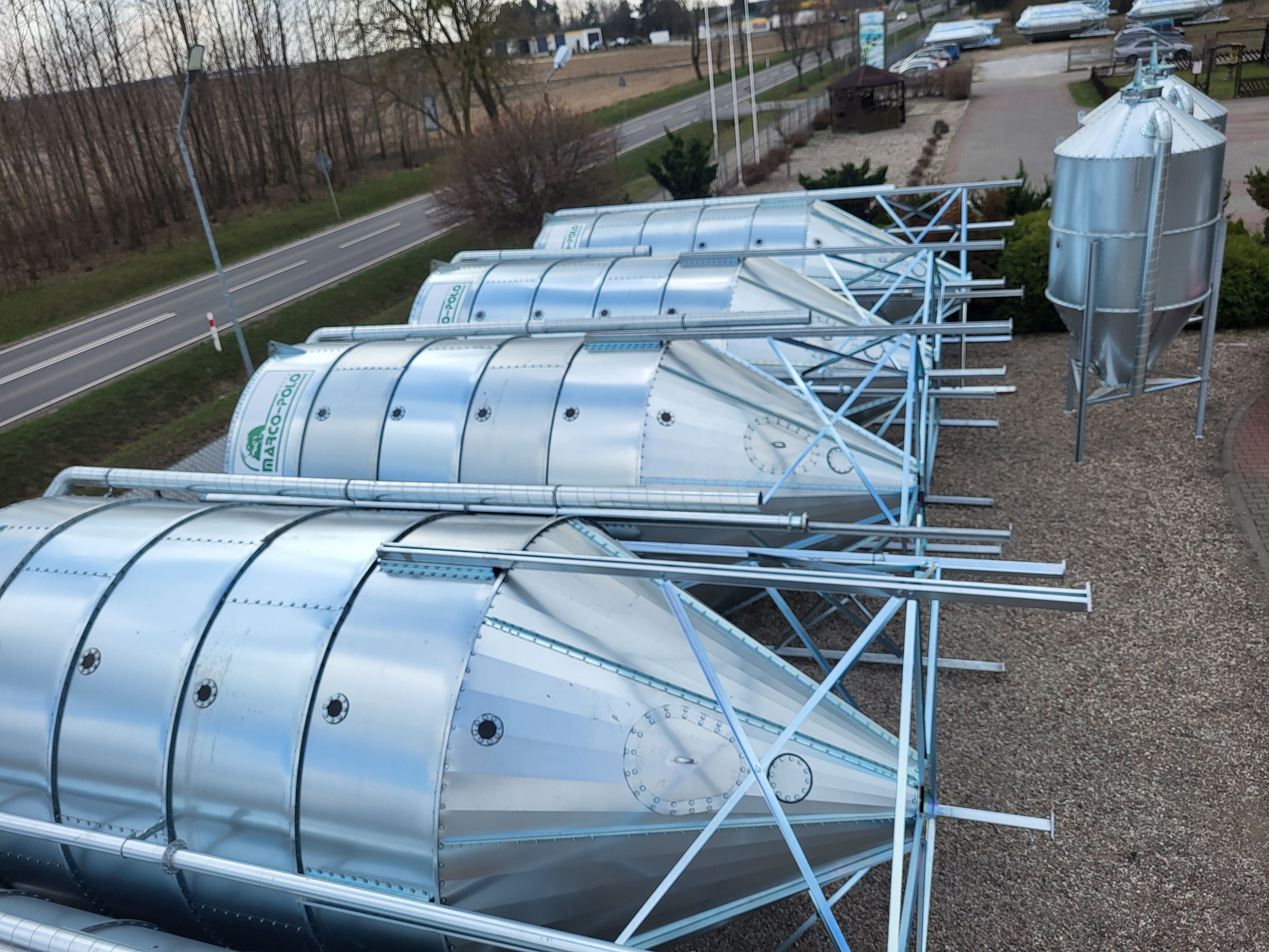 Silos 30 ton silosy zbiornik 38t 25t 20t ŻMIJKA 2025 Dowóz montaż HDS