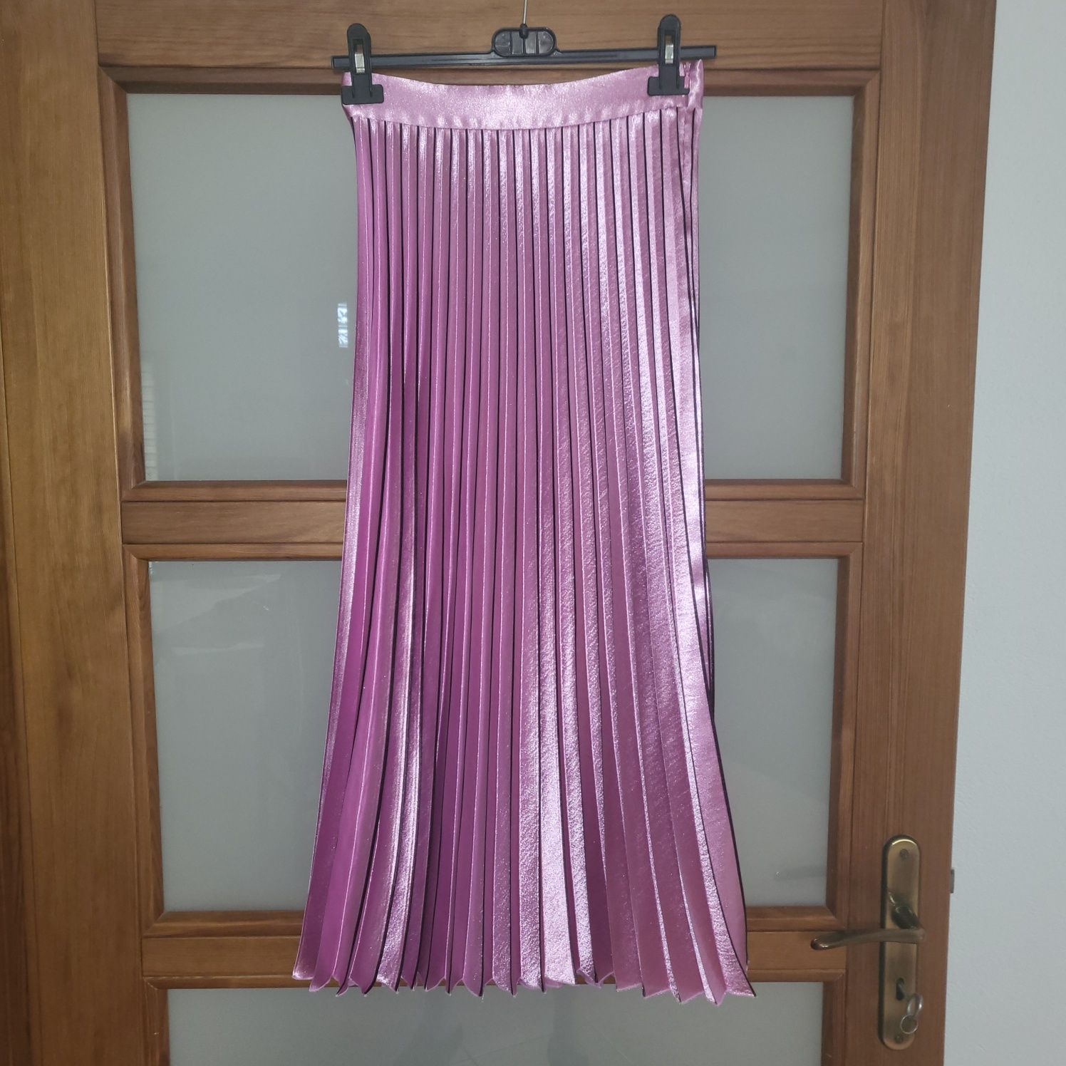 Hugo Boss Spódnica plisowana Raplissa- Fioletowa