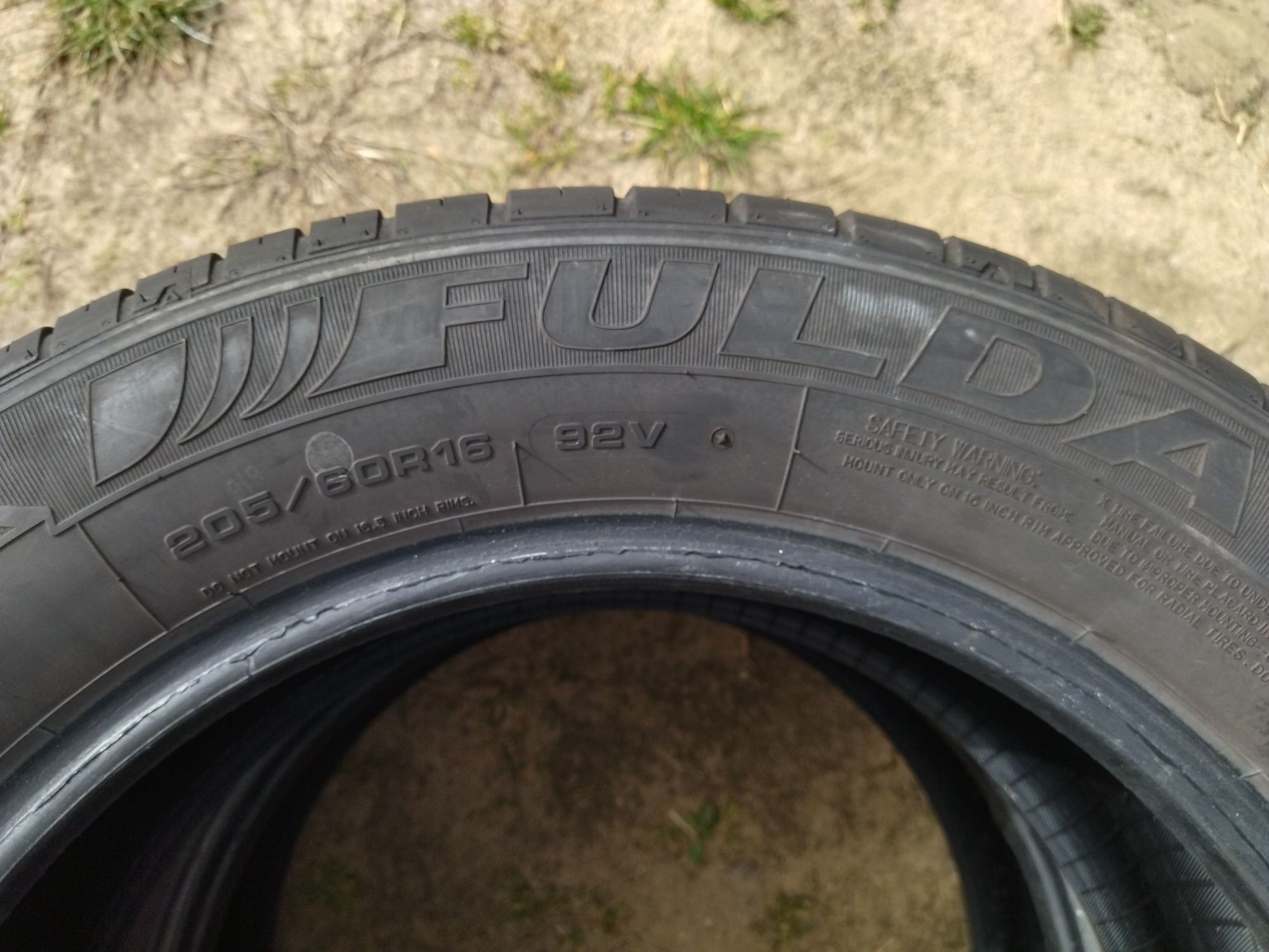 Opony letnie 205/60R16 Fulda