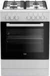 Beko FSE62110DW Gás, 4 zonas de cozedura, forno multifuncional