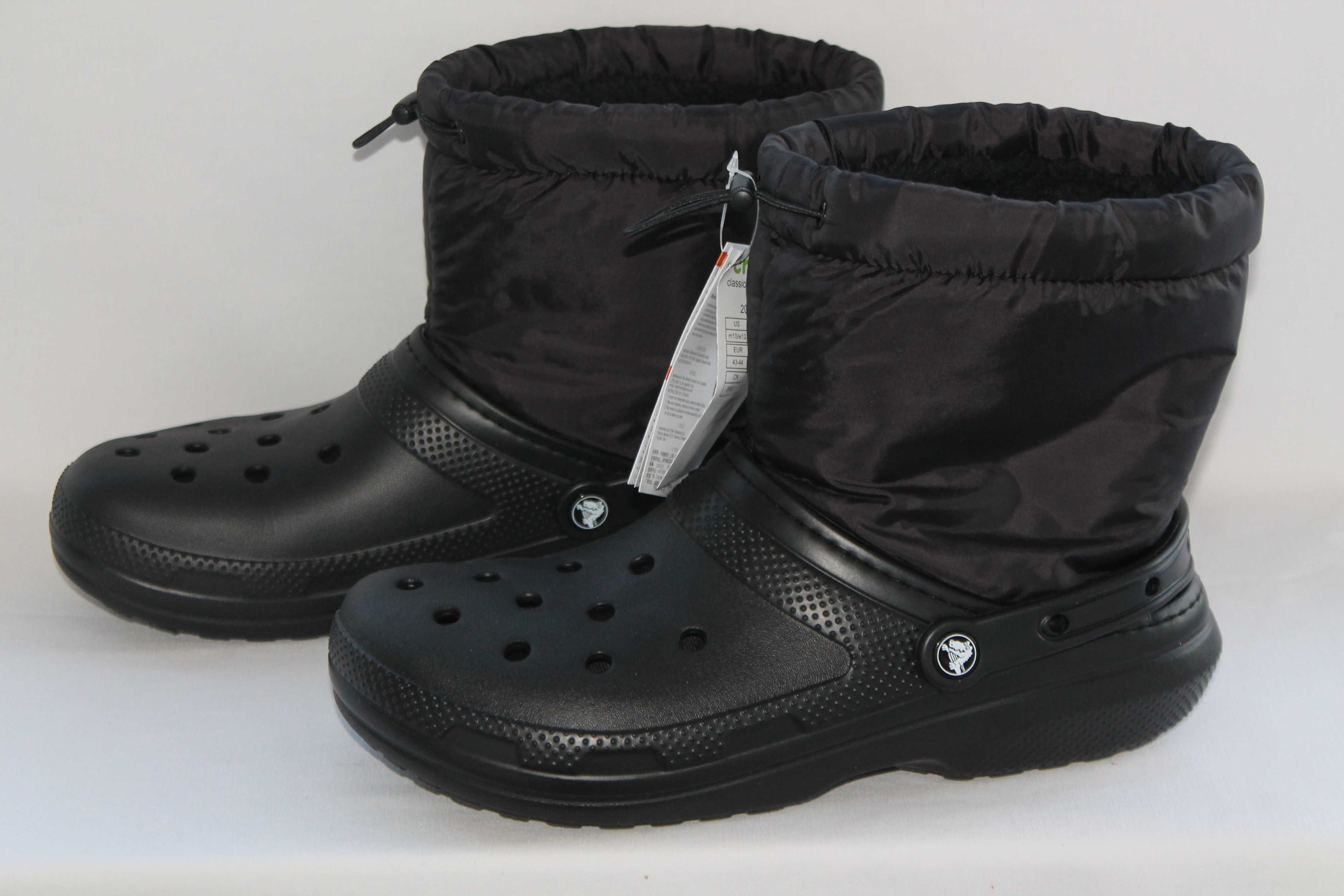 Crocs Men's and Women's Classic Lined Neo Puff Boot-US-11-EU-43-28 см