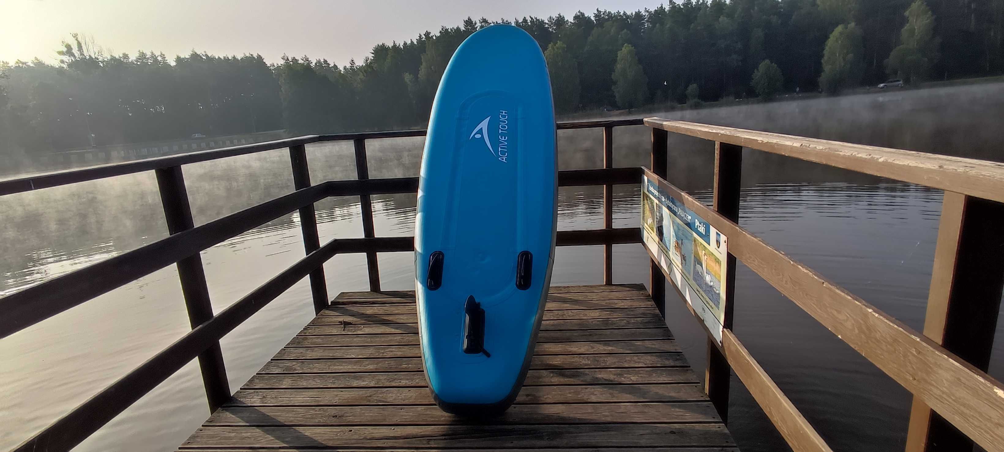 SUP pompowa deska pływania dmuchana Paddle -Board wiosło + pompka DEMO