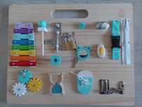 Painel Sensorial Mundo Diver