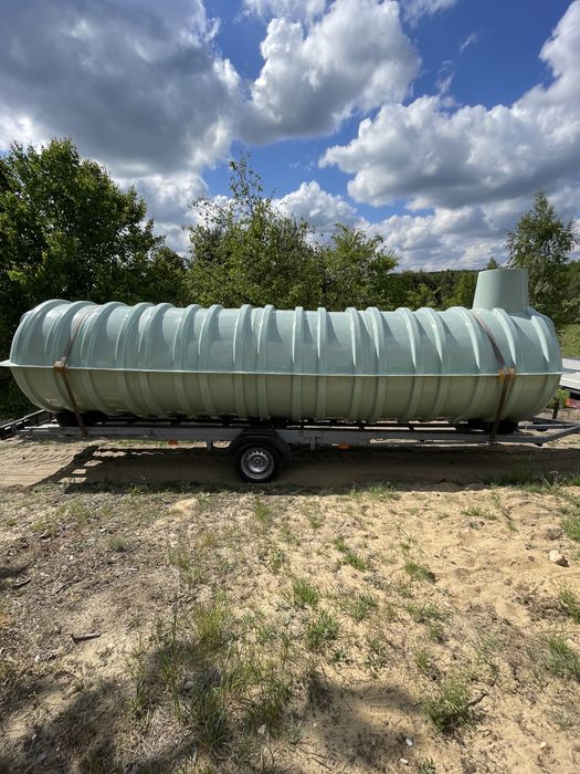 Zbiornik 9000l na szambo, ścieki, deszczówkę, włókno szklane, plastik
