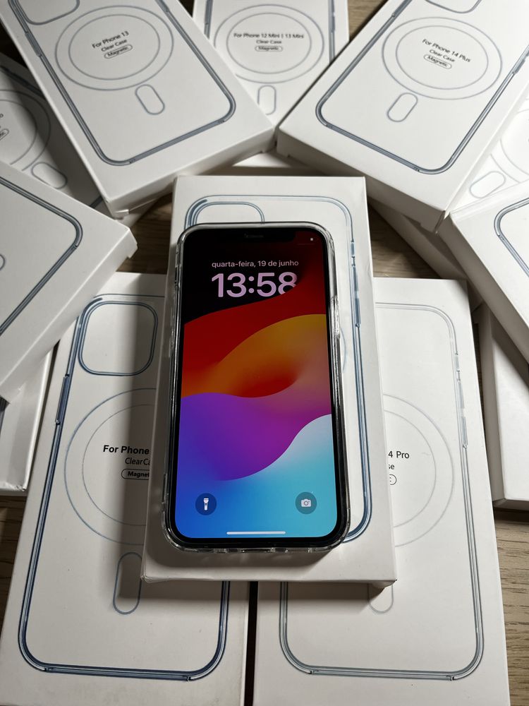 Capas Magsafe iPhone 12 / 13 / 14 / 15 / 16 Mini Pro Plus Pro Max
