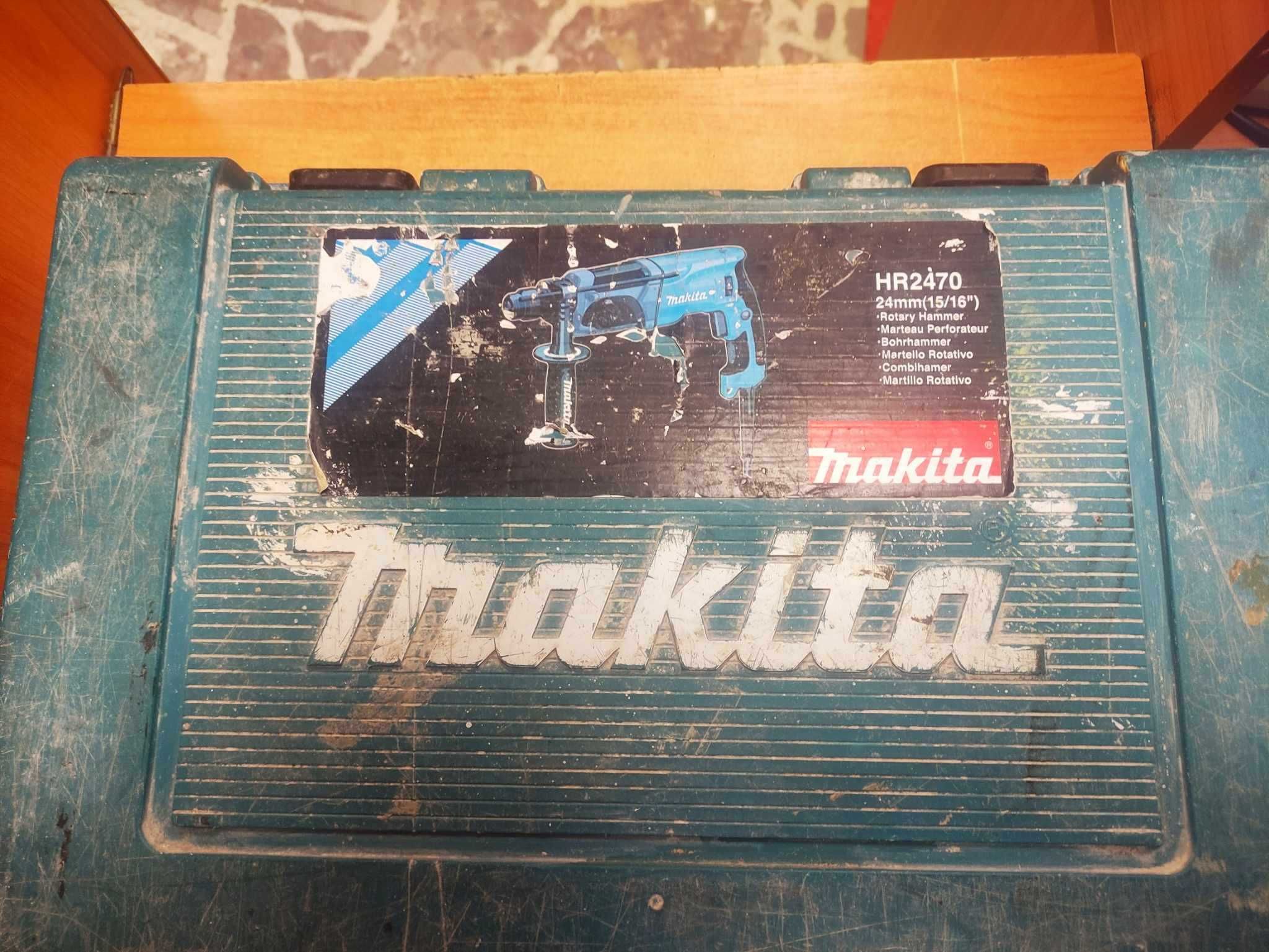 Młotowiertarka MAKITA HR2470 + walizka
