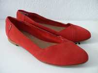 Baleriny damskie Toms  skóra 100%,roz.41