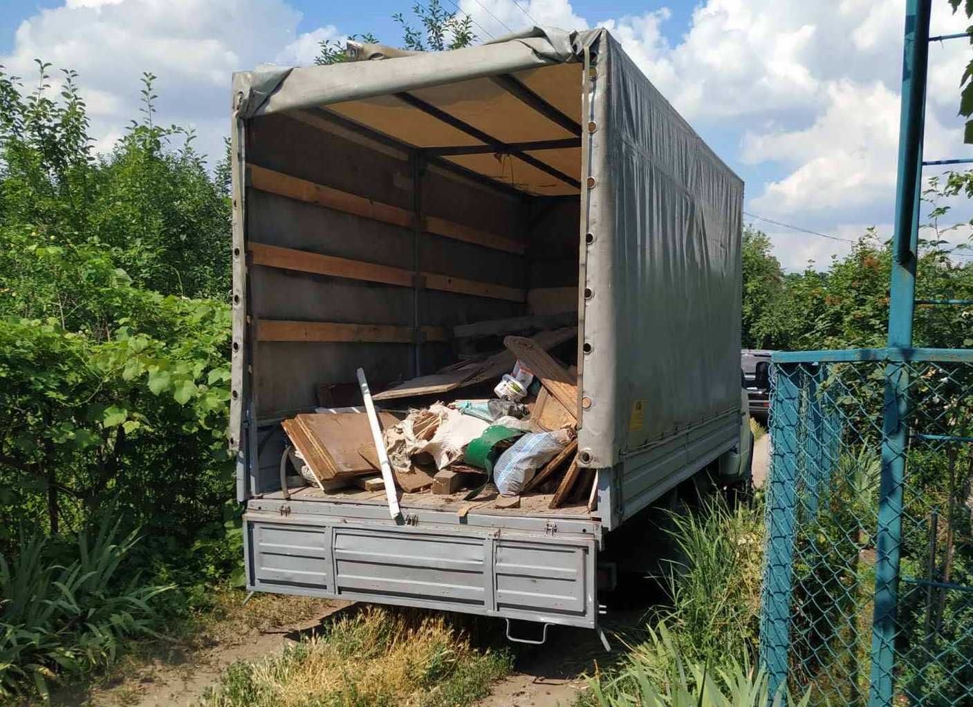 Вывоз строительного мусора, Вывоз мусора Газель | Вивіз сміття Газель