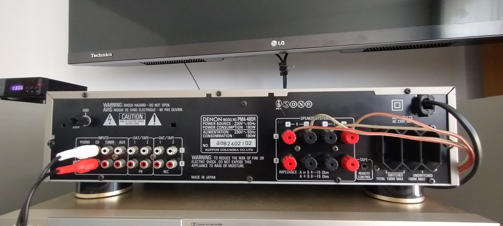 Denon PMA-480R wzmacniacz,pilot