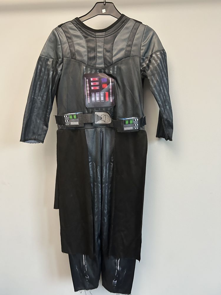 Strój przebranie Lord vader 5/6 lat