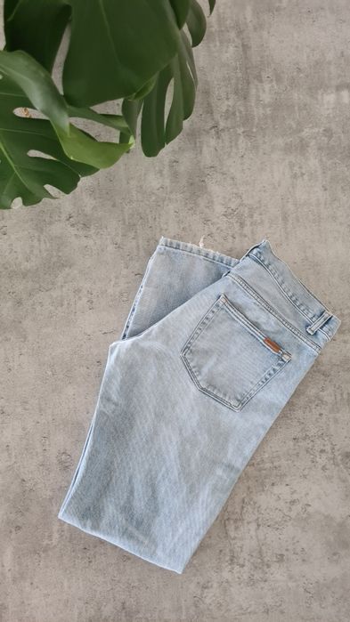 Spodnie Jeans jeansowe Carhartt. Błękitne  Baby blue. W32 L34