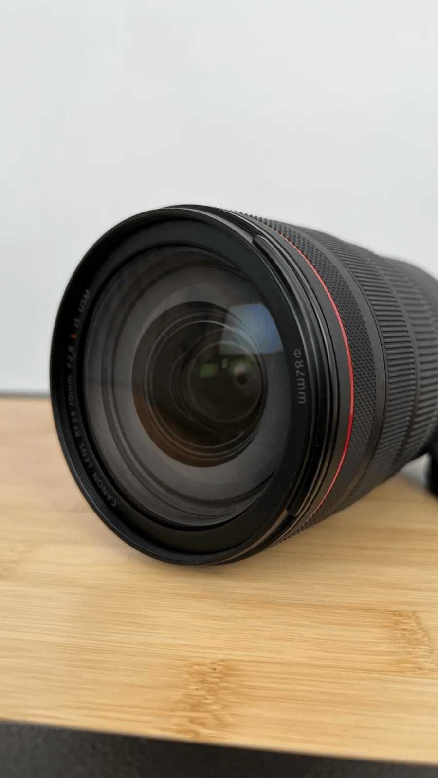 Canon RF 24-70 mm f/2.8L IS USM stan bardzo dobry, pudełko, gwarancja