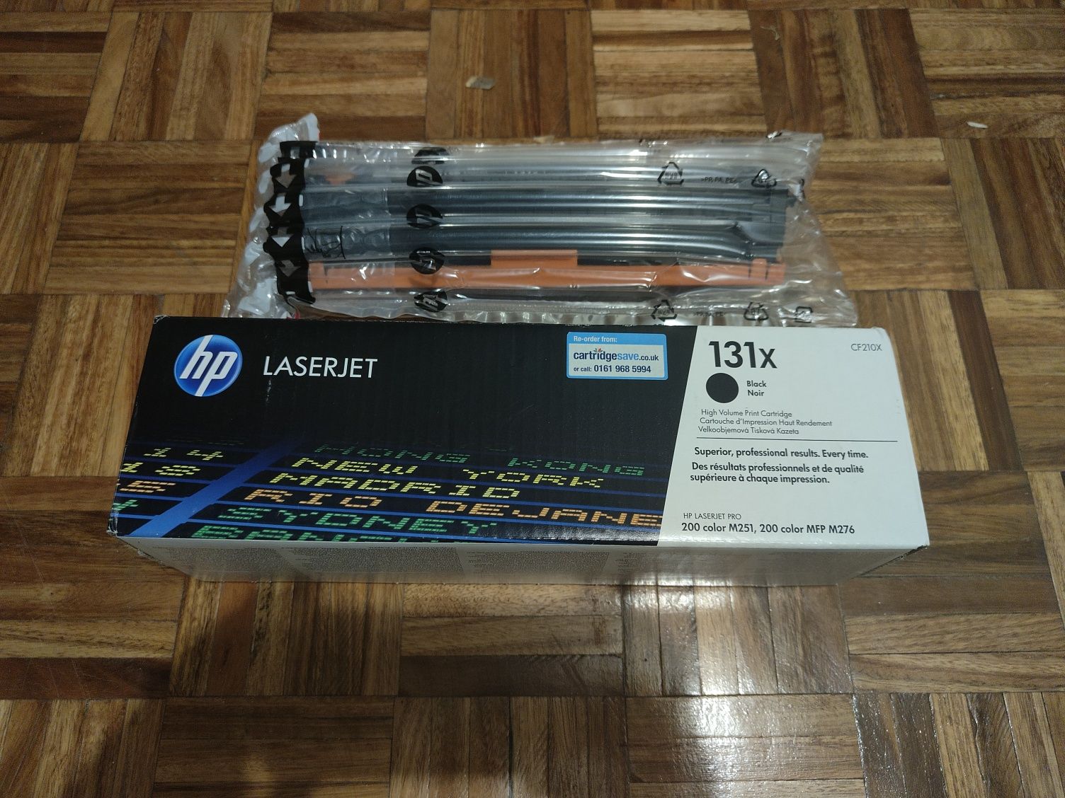 Cartucho laserjet de impressora hp