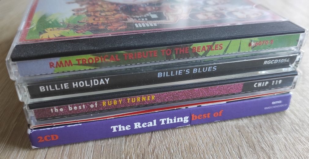 Фирменные CD Beatles, Billie Holiday, The Real Thing,Ruby Turner,Битлз