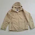 Женская трекинговая бежевая весенняя куртка north face wolfskin
