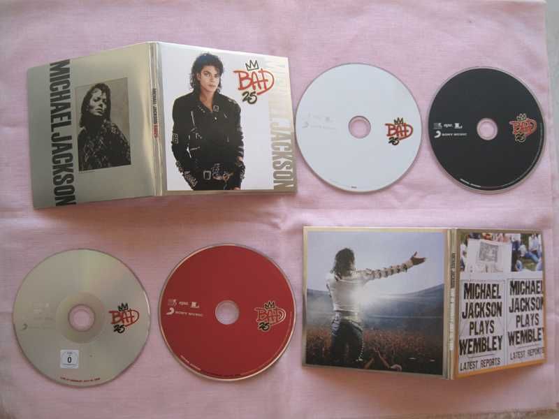 Tela Michael Jackson + Bad 25 (25th Anniversary Edition 2CD) + 2CD