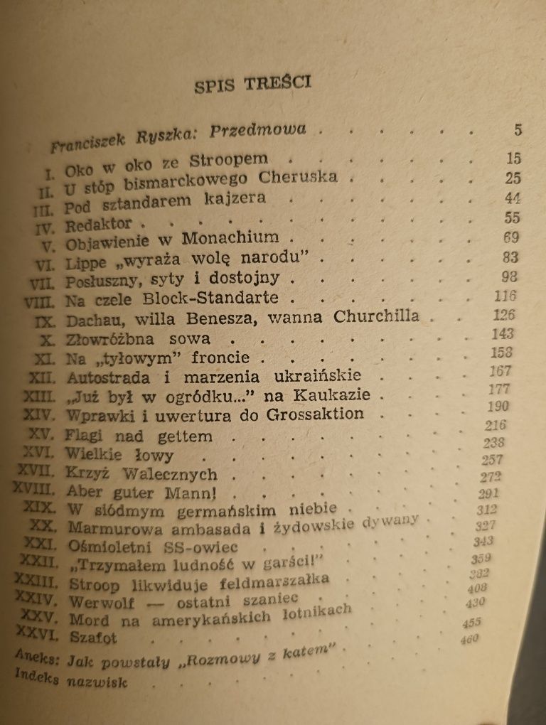 Rozmowy z katem Moczarski