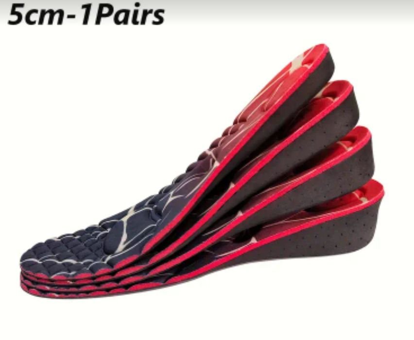 Стельки для увеличения роста 2 см,3см,4см,5см