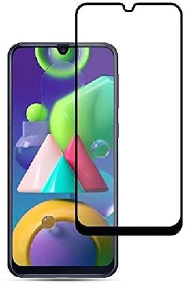 Szkło hartowane na cały ekran z ramką do Samsung Galaxy M21 / M30s cza