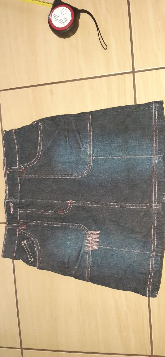 C&A Spódnica r. 152/158 jeans Y2k dżinsowa mini alt miniówka C and A