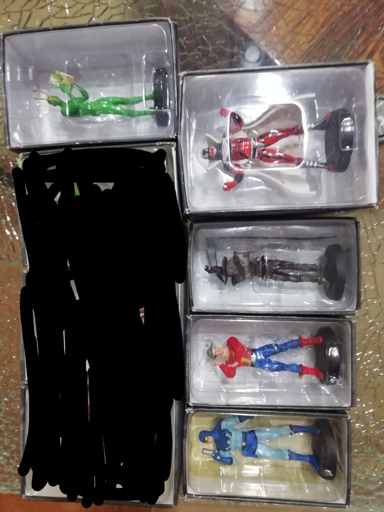 Figuras de chumbo dc marvel planeta deagostini altaya eaglmoss