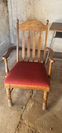Krzesło fotel tapicerowny , jeszcze trochę i antyk