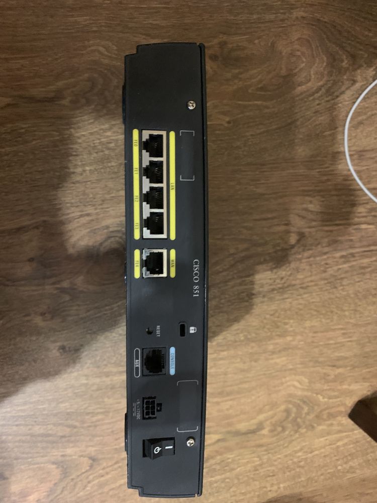 Маршрутизатор cisco 850