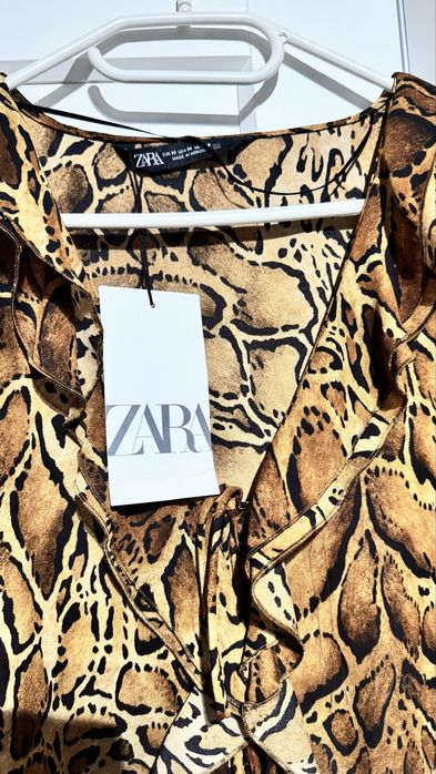 Nowa bluzka zara panterka modna