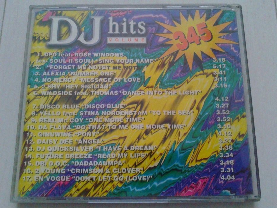 DJ Hits Vol. 345 CD