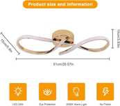 Lampa sufitowa LED Riserva Creative