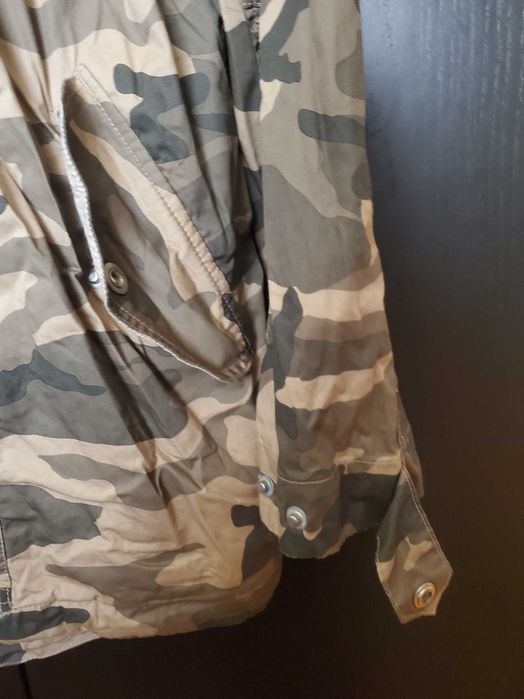 Casaco impermeval padrão tropa