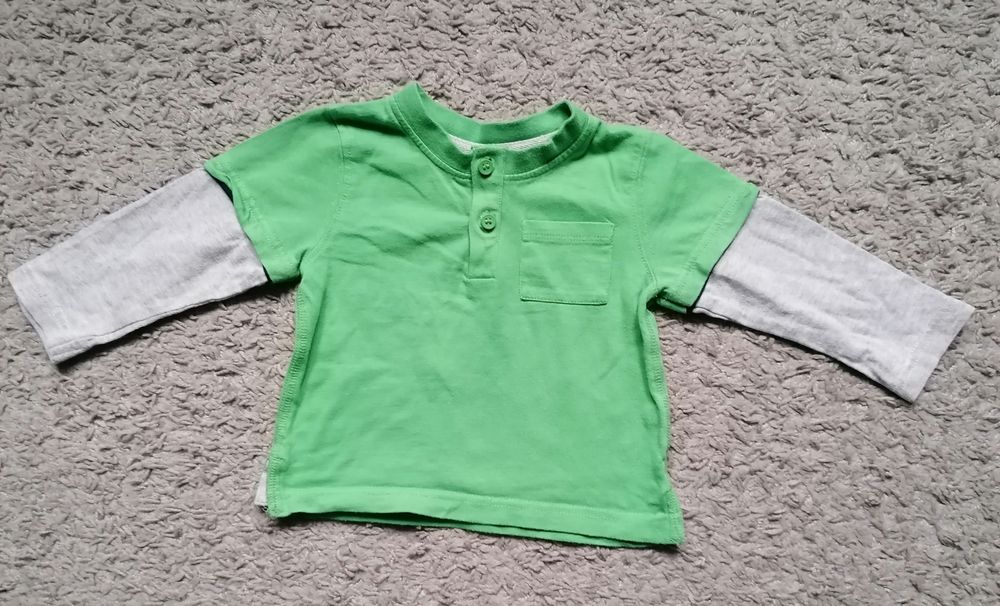Bluzeczka zielona roz 74