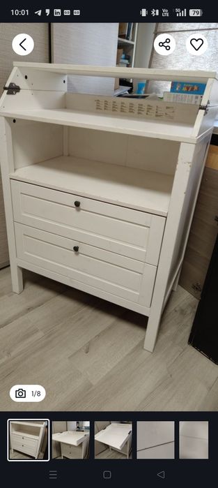 Sundvik przewijak dziecięcy dla dzieci biurko ikea