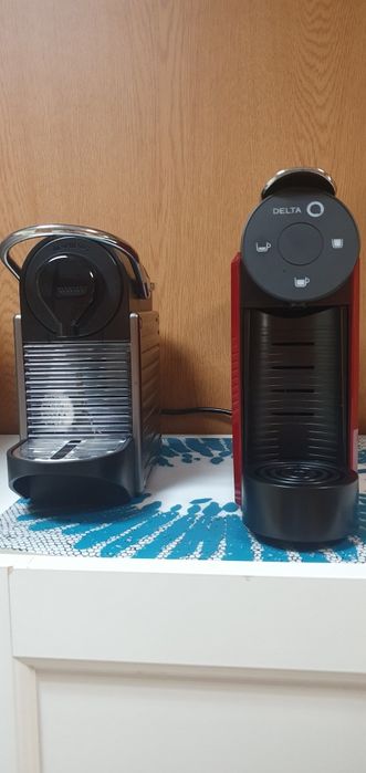 Máquinas de café nexpresso e delta q