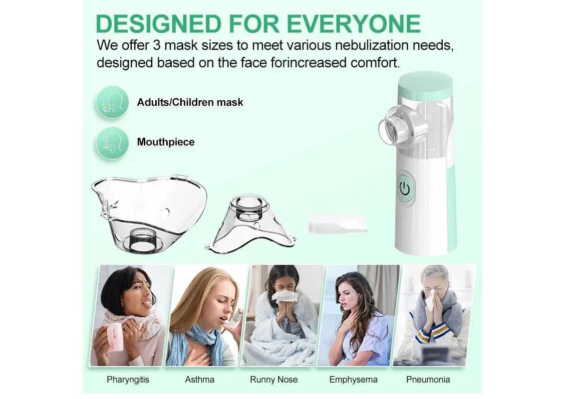 Inhalator nebulizator nowy medyczny