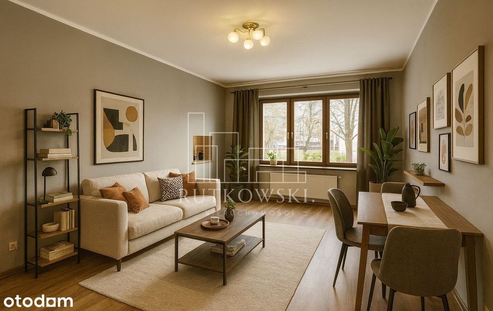 Mieszkanie 48,2 m² z loggią i dużą piwnicą | CO miejskie | okazja