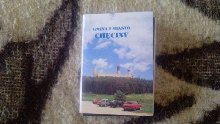 Broszura harmonijka Gmina i Miasto Chęciny lata '90