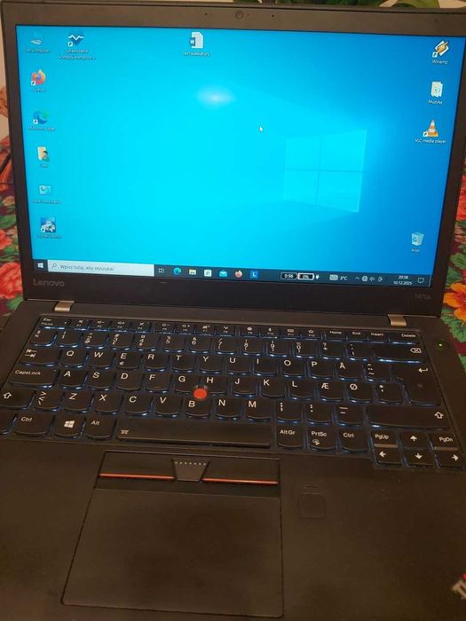 Lenovo T 470s i7/12gb ram/256gbssd NVMe