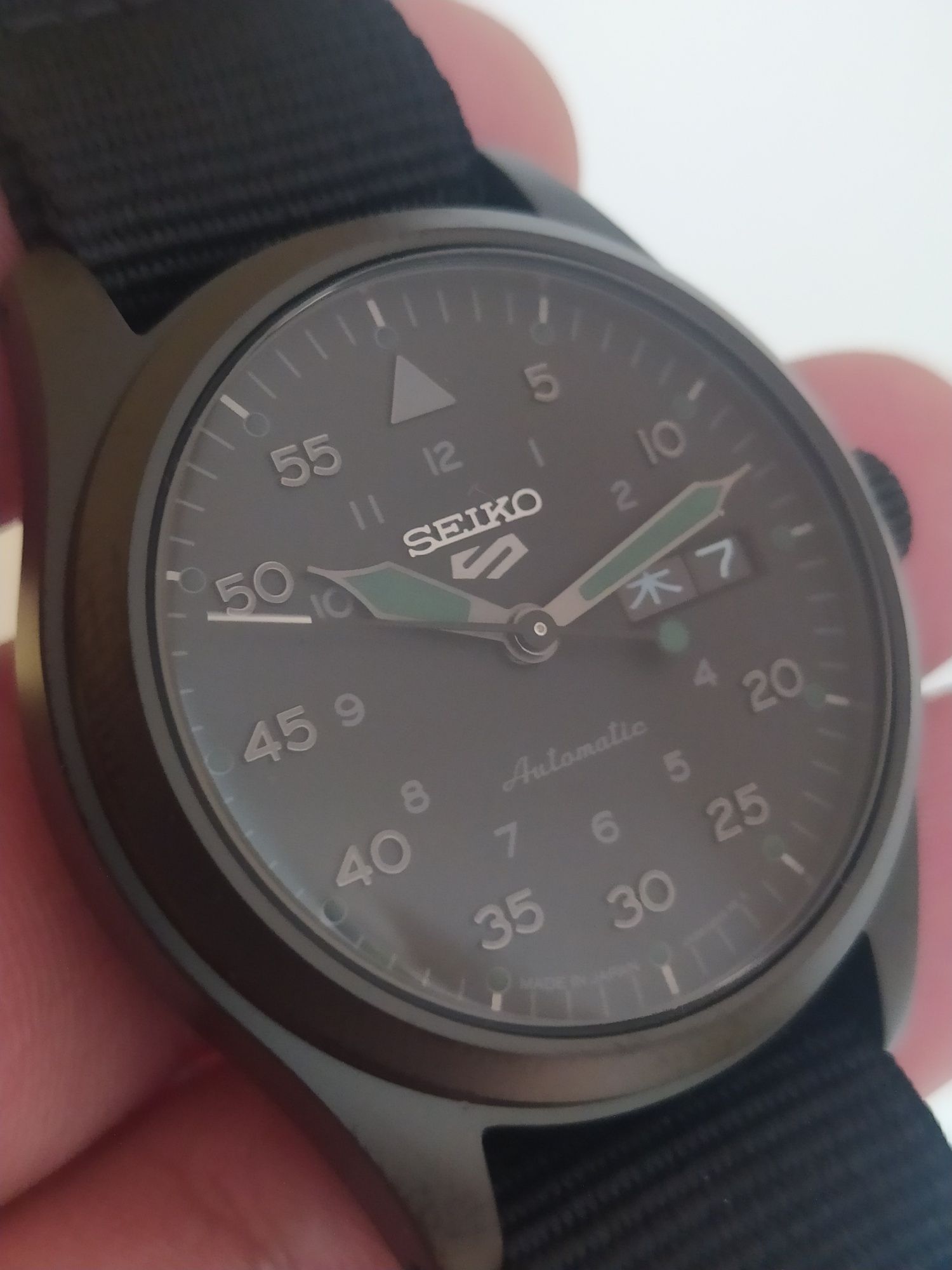 *Novo* Seiko sbsa167 Full Black Made Japan JDM (39,5 mm)