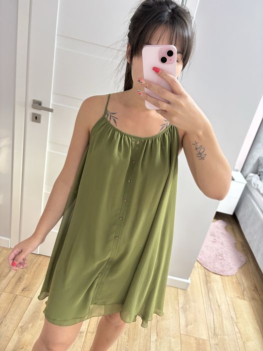 Sukienka boho przed kolano