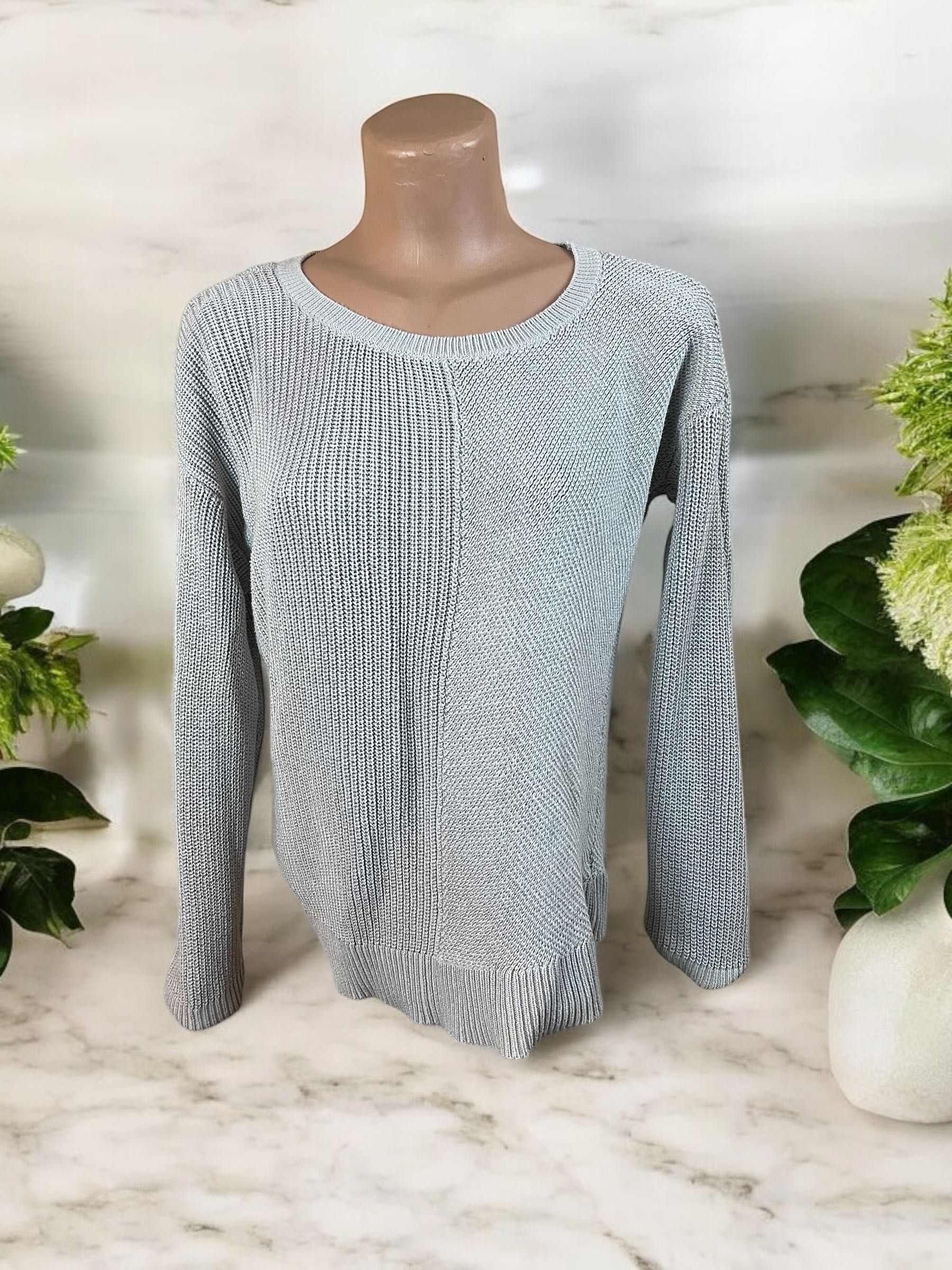 Calvin Klein roz. L damski szary sweter