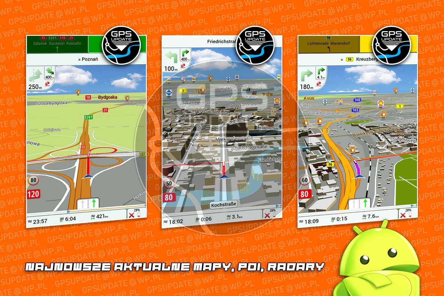 Mapy Nawigacja iGO 2025 Ciężarówka TIR Android 15 Windows Nextgen