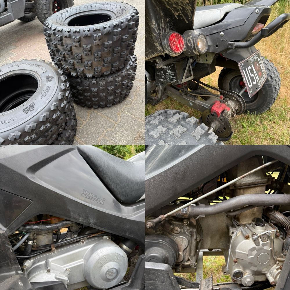 Quad adly 320s homologacja 270ccm, 24km wielkosciowo Raptor 700