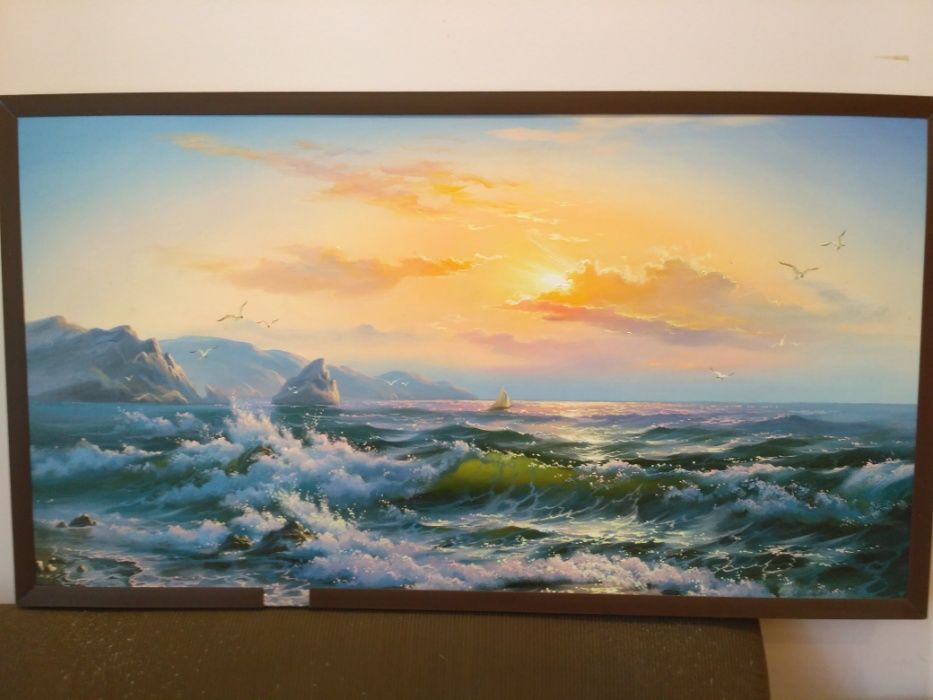 Продается картина  "Дыхание моря", авторская работа 2009 год
