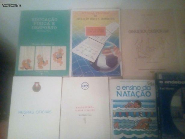 Conjunto de Livros de Desporto Diversos