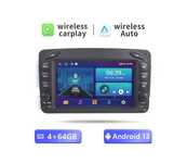 AUTO RADIO GPS ANDROID 13 PARA MERCEDES W639 03-06 W203 00-04 W168 98-02 W209 98-05 W463 98-06