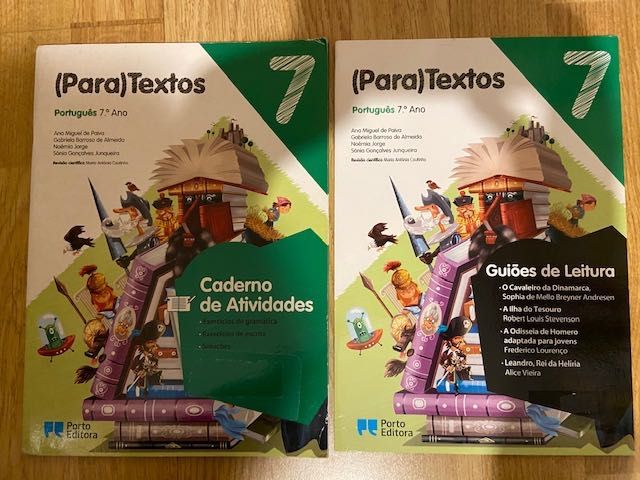 (Para) Textos 7 Manual de Português e caderno de atividades